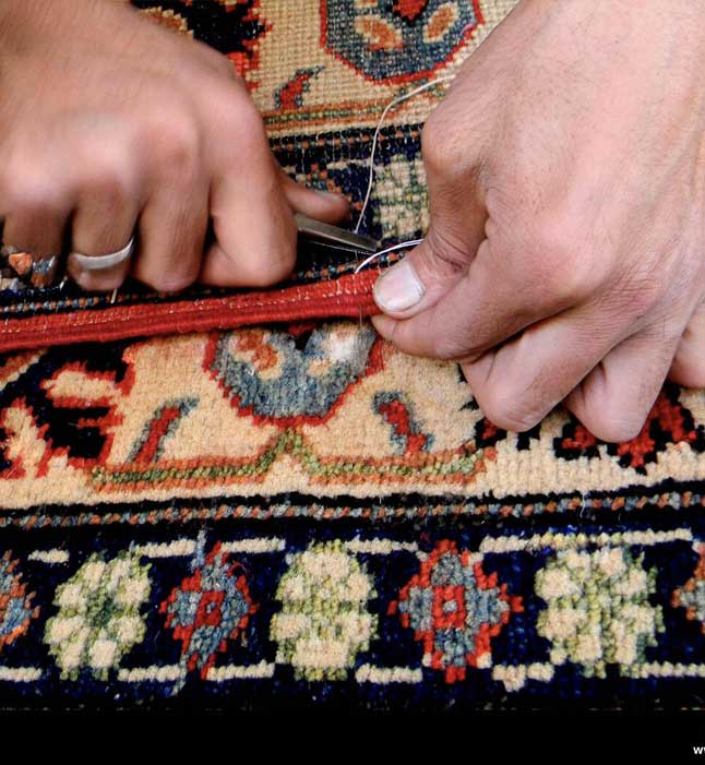 Réparation tapis et tapisserie - ETHAN RESTAURE TAPIS en Île-de-France et Paris: Réparation restauration de tapis et tapisserie : réparation des lisières, restauration des franges de tapis, traitement des trames, resserrage des nœuds de tapis. Partout en Île-de-France et Paris.  Ethan Restaure Tapis est à votre service !  Paris (75), les Hauts-de-Seine (92), la Seine-Saint-Denis (93), le Val-de-Marne (94), la Seine-et-Marne (77), les Yvelines (78), l'Essonne (91) et le Val-d’Oise (95)